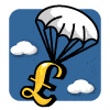 Pound parachute icon
