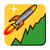 Share rocket icon