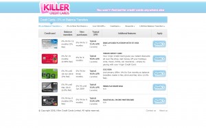 killercreditcards.com