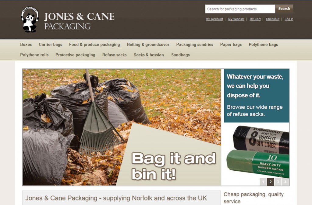 Jones and Cane website