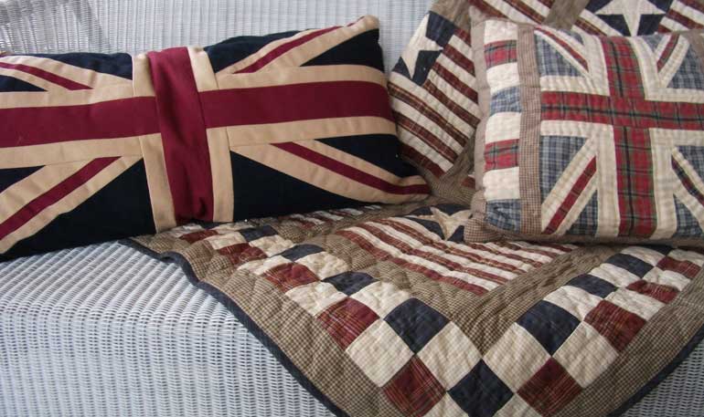 Union Flag cushions