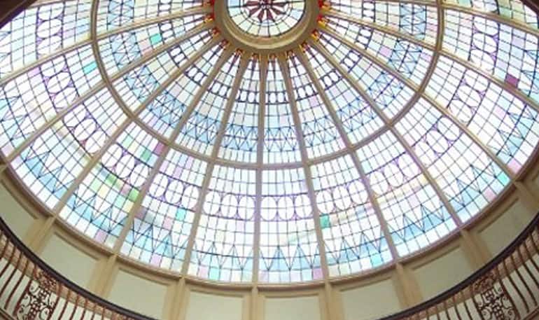 Kursaal's iconic glass roof