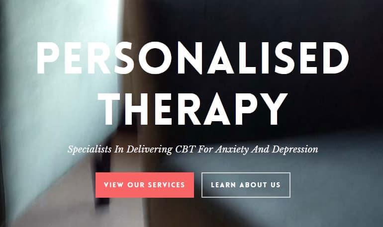 Psychotherapy Website Design