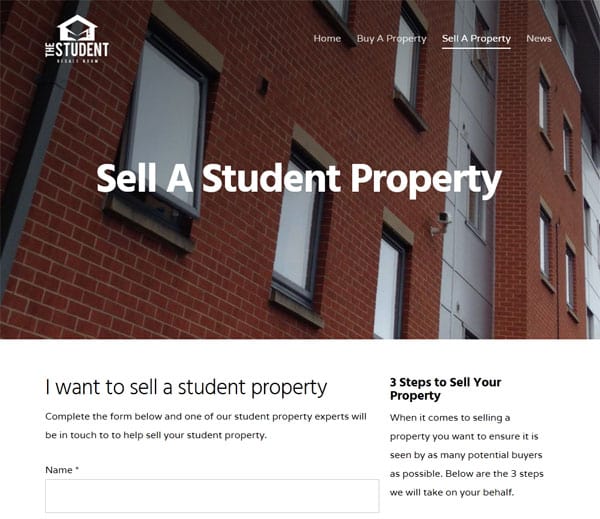 Property website design