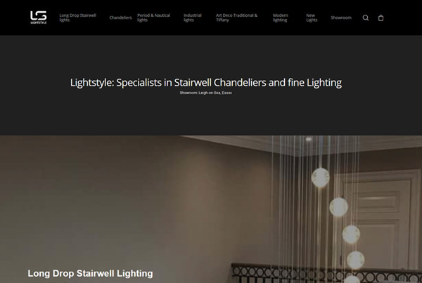Lightstyle – Lighting Website Design