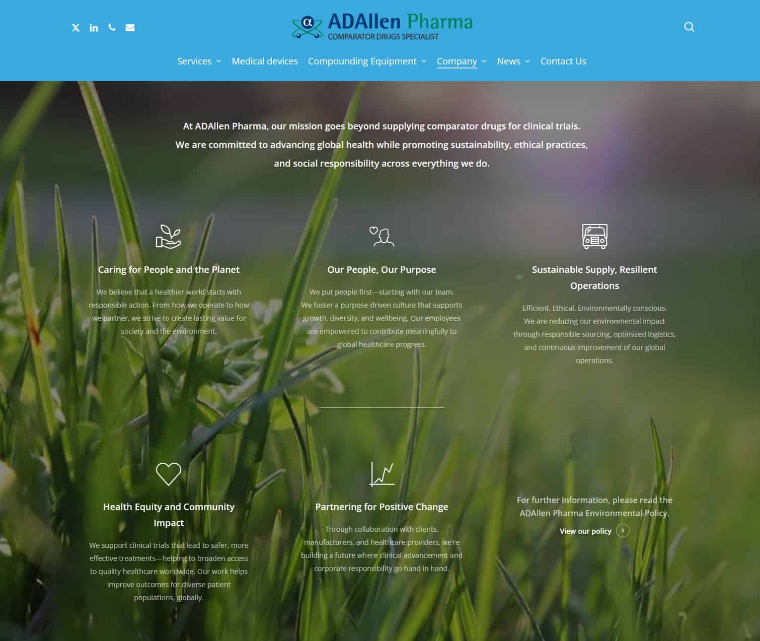 Environmental, Social and Governance (ESG)