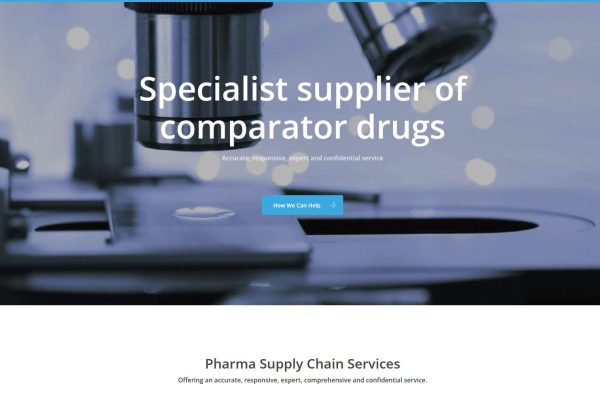 ADAllen Pharma – Clinical Trial Supplies – WordPress Website Redesign